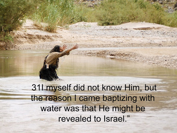 John Baptizing Jesus River Jordan Holy Spirit