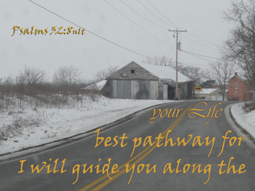 I will guide you along the path that is best for your life. Psa 32:8