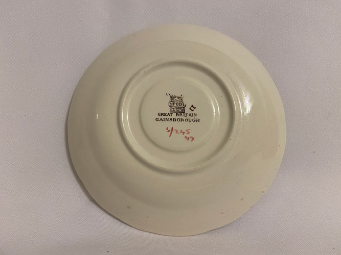Vernon Kilns May Flower Vernonware and Spode Copeland Table Setting