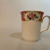 Royal Albert Lady Carlyle bone china beaker mug pink white