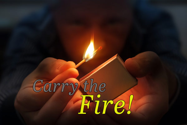 Olympic Torch Holy Spirit Anointing