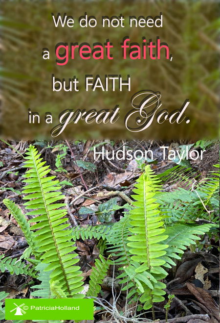 Faith in a Great God