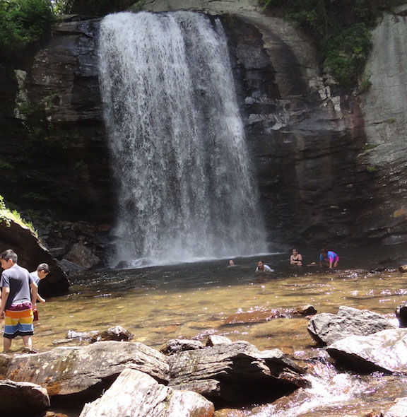 looking glass falls