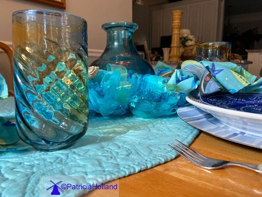 Seashore Table Scape, table decoration